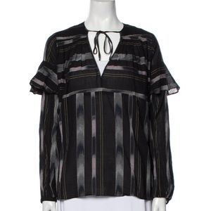 Striped Rachel Comey blouse, size 4